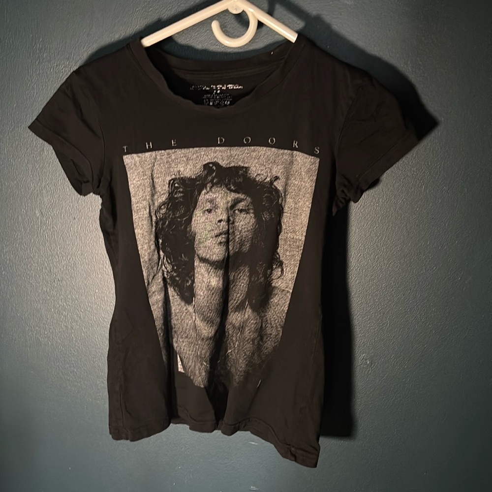 The Doors Women’s Jim Morrison Black Tshirt Size Small